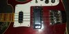 Rickenbacker 4001/4 , Burgundy: Close up - Free2