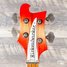 Rickenbacker 4001/4 FL, Fireglo: Headstock