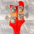 Rickenbacker 4001/4 FL, Fireglo: Headstock - Rear
