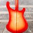 Dec 1974 Rickenbacker 4001(LH)/4 FL, Fireglo: Body - Rear