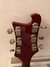 Rickenbacker 480/6 , Burgundy: Headstock - Rear