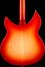 Sep 2021 Rickenbacker 330/6 , Fireglo: Body - Rear