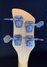 Rickenbacker 3000/4 , Mapleglo: Headstock - Rear