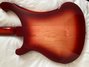 Jan 1997 Rickenbacker 4001/4 V63, Fireglo: Body - Rear