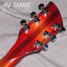 Rickenbacker 330/6 , Fireglo: Headstock - Rear