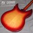 Dec 2000 Rickenbacker 330/6 , Fireglo: Body - Rear