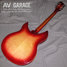 Rickenbacker 330/6 , Fireglo: Full Instrument - Rear