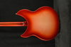 Sep 2021 Rickenbacker 330/6 , Fireglo: Body - Rear