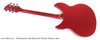 Rickenbacker 330/6 , Ruby: Full Instrument - Rear