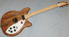 Rickenbacker 360/6 , Natural Walnut: Full Instrument - Front
