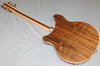 Rickenbacker 360/6 , Natural Walnut: Full Instrument - Rear