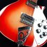 Rickenbacker 620/6 , Fireglo: Close up - Free2