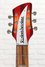 Sep 2021 Rickenbacker 350/6 V63, Fireglo: Headstock