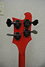 Rickenbacker 4003/4 BH BT, Red: Headstock - Rear