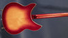 Aug 1992 Rickenbacker 360/12 WB, Fireglo: Body - Rear