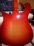 May 1973 Rickenbacker 420/6 , Fireglo: Body - Rear