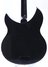 Feb 1997 Rickenbacker 330/6 Mod, Jetglo: Body - Rear
