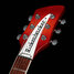 Rickenbacker 620/6 , Fireglo: Headstock