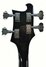Rickenbacker 4001/4 Mod, Jetglo: Headstock - Rear