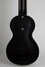 Dec 1935 Rickenbacker B/6 LapSteel, Black: Body - Rear