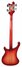 Rickenbacker 4003/4 , Fireglo: Full Instrument - Rear