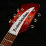 Rickenbacker 1996/6 f hole, Fireglo: Headstock