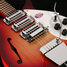 Rickenbacker 1996/6 f hole, Fireglo: Close up - Free