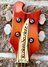 Rickenbacker 4001/4 Mod, Fireglo: Headstock