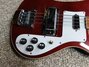 Rickenbacker 4001/4 , Burgundy: Close up - Free2