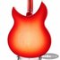 Jan 2022 Rickenbacker 330/6 , Fireglo: Body - Rear