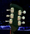 Rickenbacker 450/6 , Jetglo: Headstock - Rear