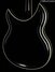Oct 2021 Rickenbacker 381/12 V69, Jetglo: Body - Rear