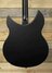 Jan 2022 Rickenbacker 330/6 , Matte Black: Body - Rear