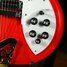 Rickenbacker 360/6 , Pillarbox Red: Close up - Free2