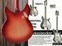 Oct 1965 Rickenbacker 335/6 S, Fireglo: Body - Rear