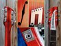 Rickenbacker 335/6 S, Fireglo: Close up - Free