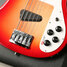Rickenbacker 4003/5 S, Fireglo: Close up - Free2