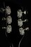 Rickenbacker 350/6 V63, Jetglo: Headstock - Rear