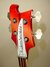 Rickenbacker 4001/4 Mod, Fireglo: Headstock