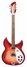 Rickenbacker 330/6 , Fireglo: Full Instrument - Front