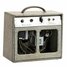 Rickenbacker M-8/amp , Gray Zolatone: Full Instrument - Rear