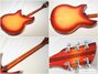 Rickenbacker 330/6 , Fireglo: Full Instrument - Rear