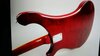 Dec 1973 Rickenbacker 480/6 Mod, Burgundy: Body - Rear