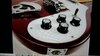 Rickenbacker 480/6 Mod, Burgundy: Close up - Free