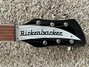 Rickenbacker 360/6 CB Checkered Binding, Jetglo: Headstock