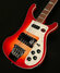 Rickenbacker 4003/4 , Fireglo: Body - Front