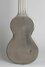 Dec 1936 Rickenbacker NS 100/6 LapSteel, Silver: Body - Rear