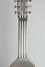 Rickenbacker NS 100/6 LapSteel, Silver: Neck - Rear