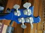 Rickenbacker 4001/4 Mod, Azureglo: Headstock - Rear