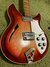 Rickenbacker 381/6 V69, Fireglo: Body - Front